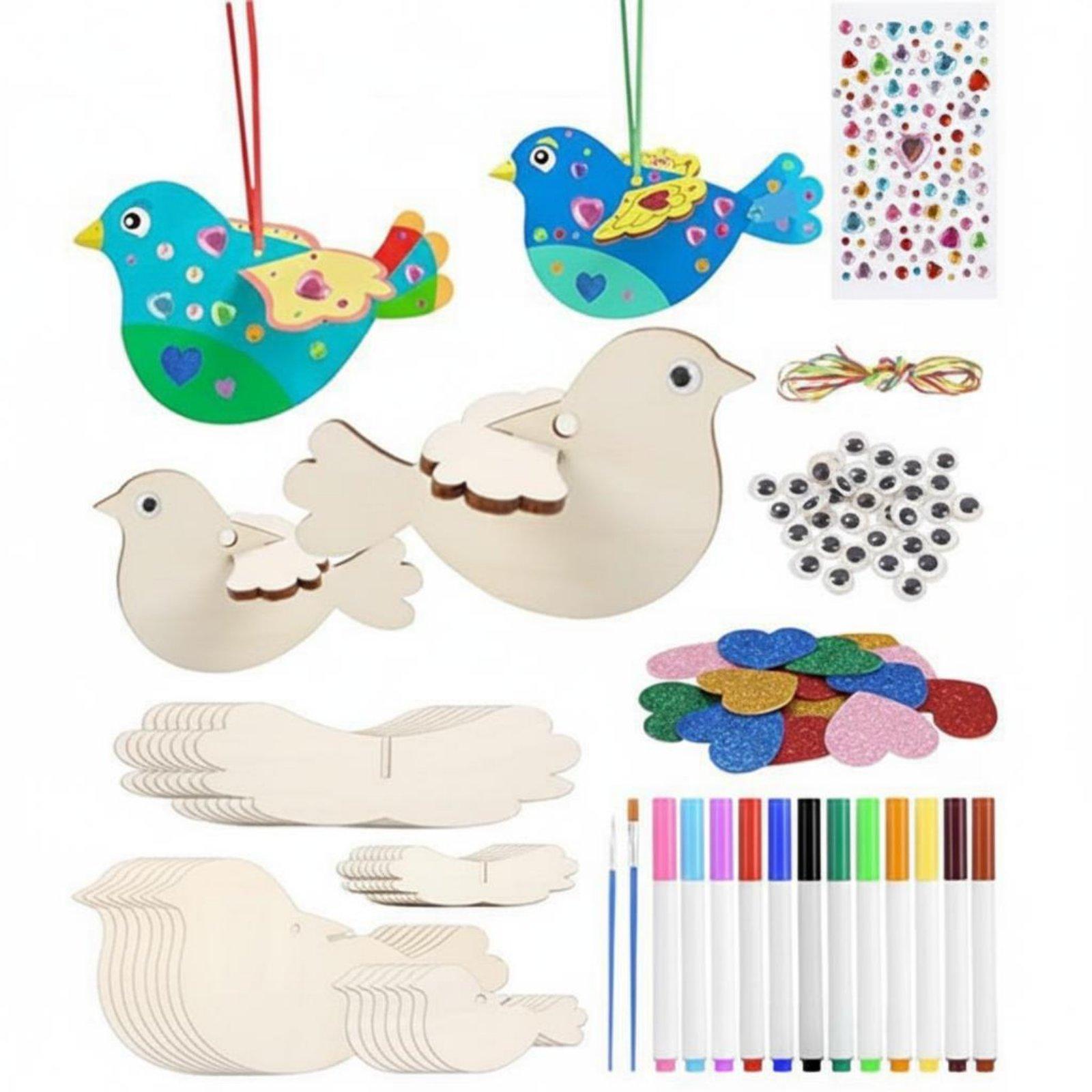 Wooden Puzzle Kids - Деревянный набор для творчества 
