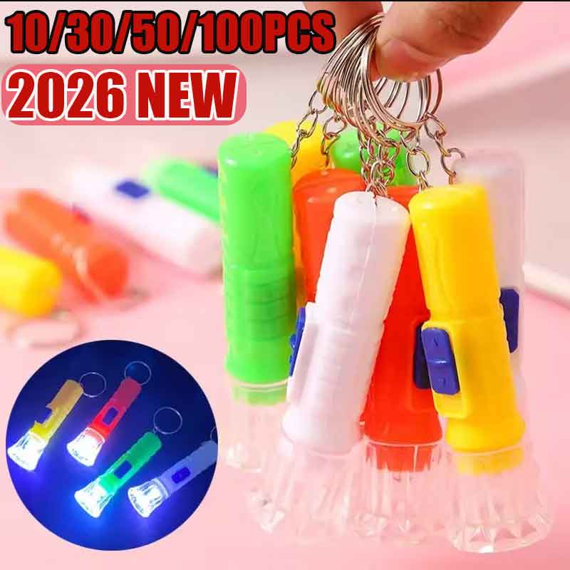Kids Toys Usa - 10/30/50/100 шт. Миниатюрные детские светодиодные фонарики-игрушки