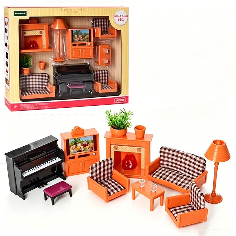 Dollhouse Furniture Set - Набор мебели для кукольного домика в