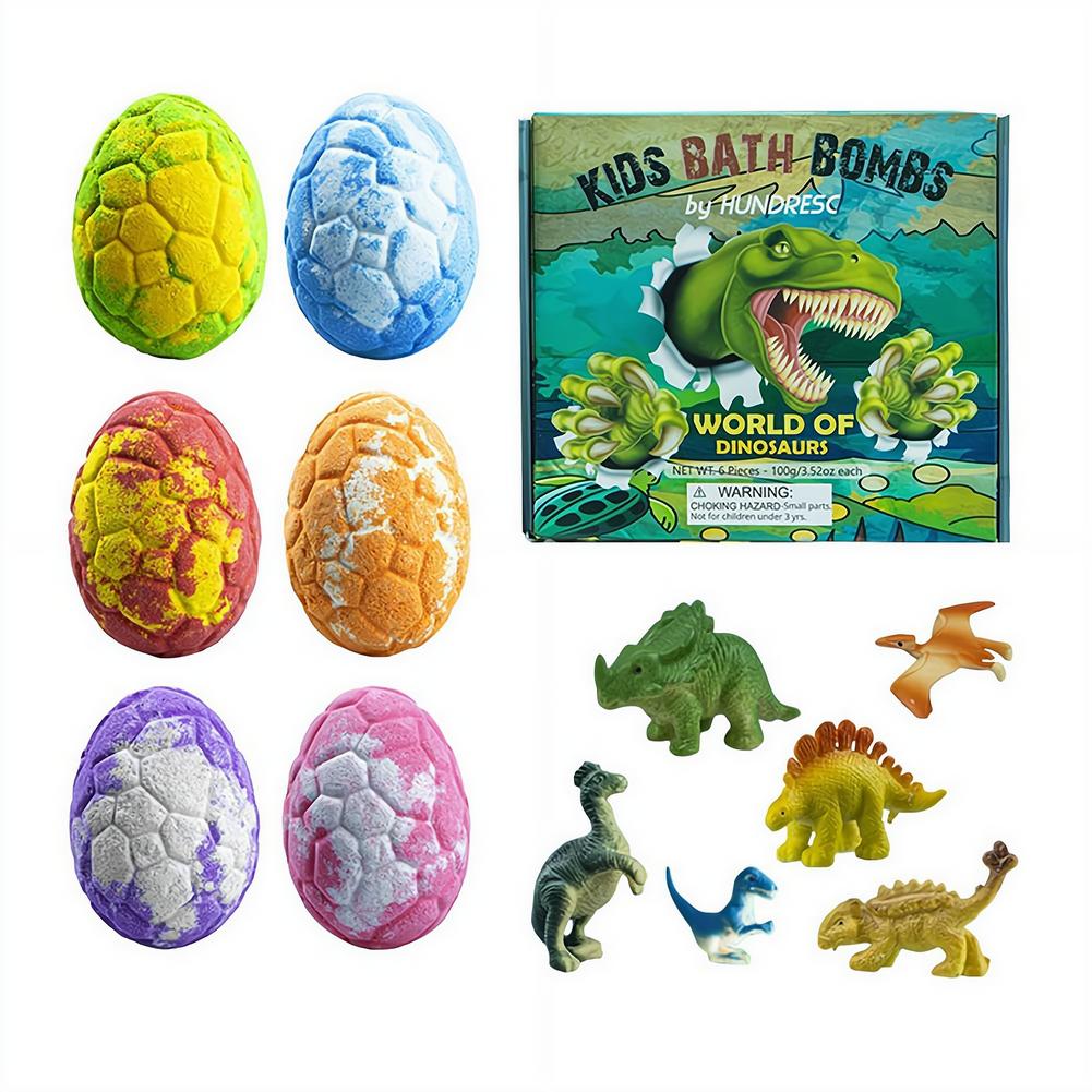 Набор из 6 бомбочек для ванны  – обзор и цена Kids Toys Dinosaur