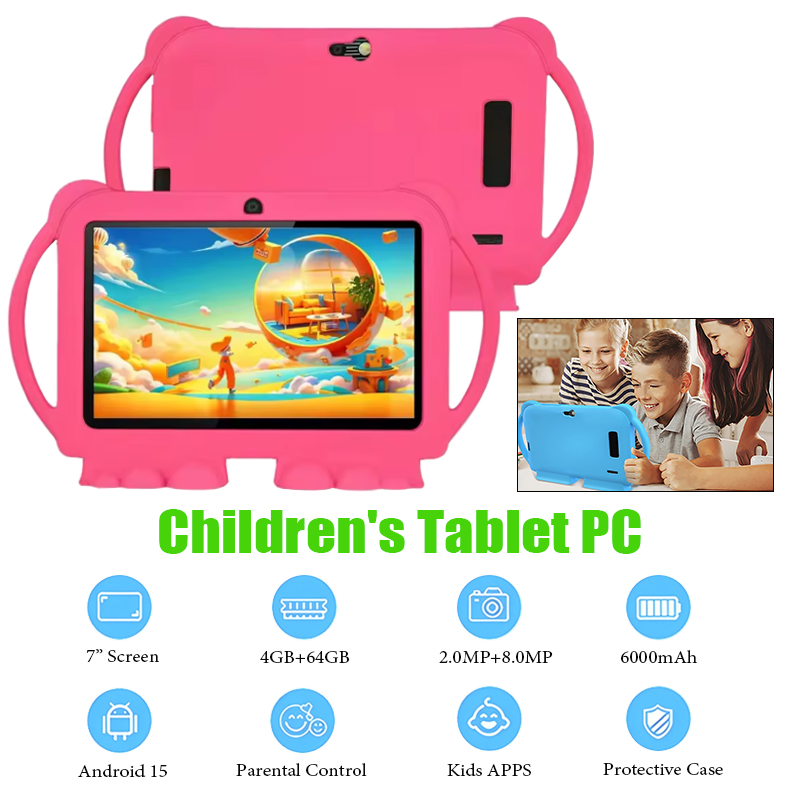 7-дюймовый детский планшет с з – обзор и цена Learning Tablet Kids