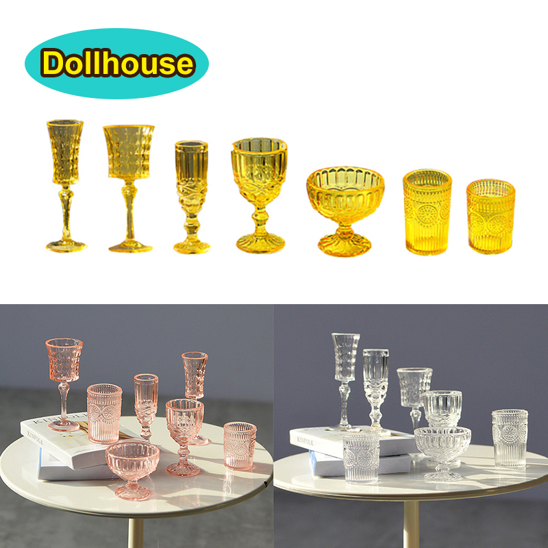 7 шт./компл. 1:6 миниатюрная ч – обзор и цена Dollhouse Furniture Set