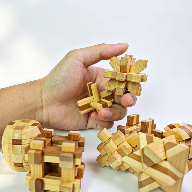 НОВИНКА: Головоломка Лу Бань 4 – обзор и цена Wooden Puzzle Kids