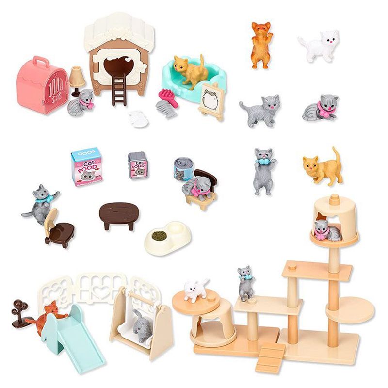 Часть кошки, набор для домашни – обзор и цена Dollhouse Furniture Set
