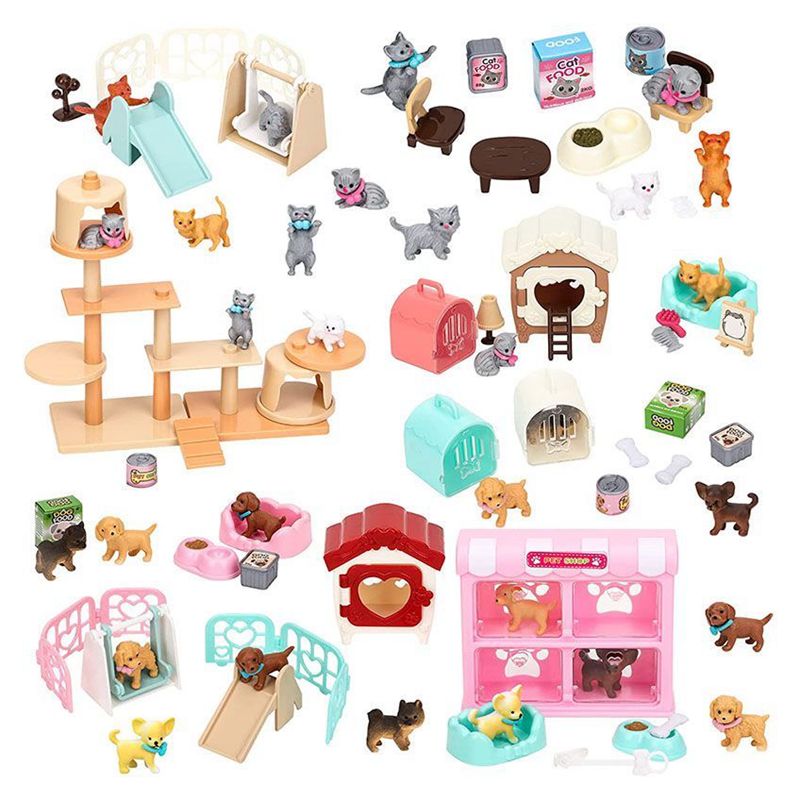Часть кошки, набор для домашни – обзор и цена Dollhouse Furniture Set