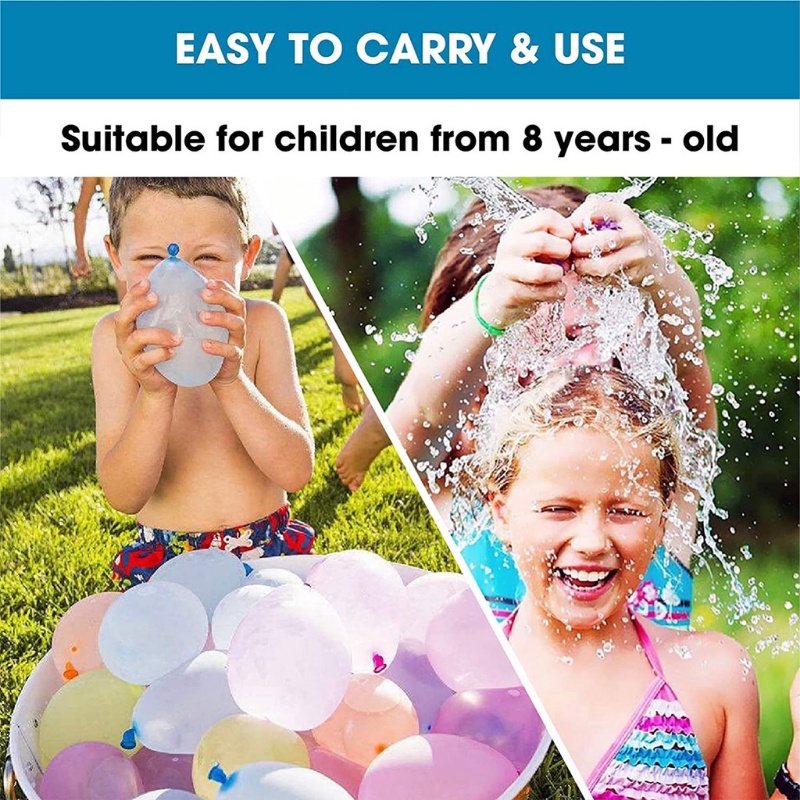333/555/1110 шт. летних водных – обзор и цена Water Balloon Set