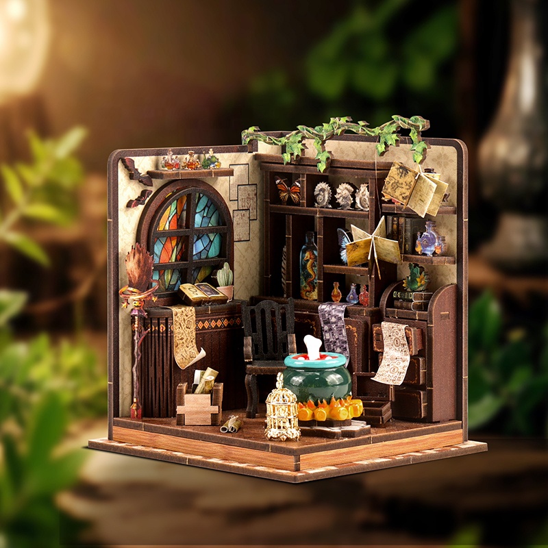Деревянная миниатюрная модель  – обзор и цена Dollhouse Furniture Set