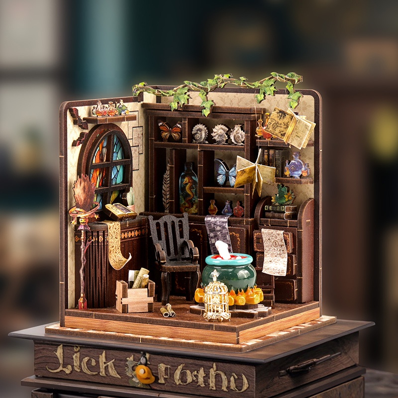 Деревянная миниатюрная модель  – обзор и цена Dollhouse Furniture Set