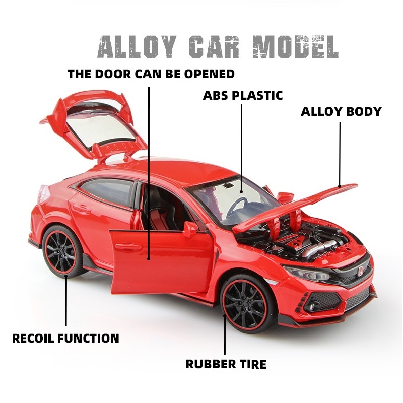 Модель Honda Civic Type R JDM, – обзор и цена Kids Toys Usa